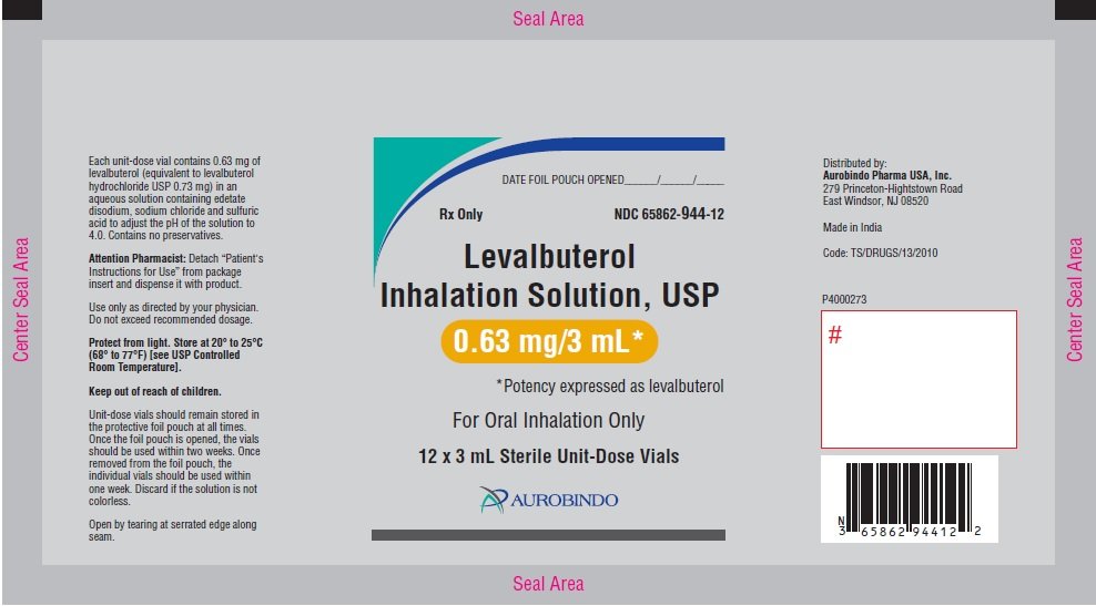 PACKAGE LABEL-PRINCIPAL DISPLAY PANEL - 0.63 mg/3 mL - Pouch Label