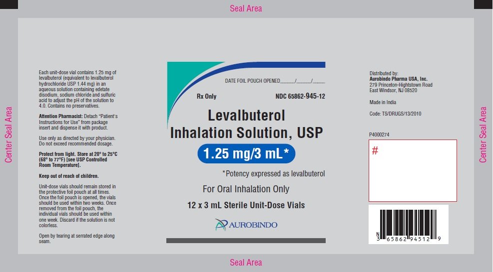 PACKAGE LABEL-PRINCIPAL DISPLAY PANEL - 1.25 mg/3 mL - Pouch Label