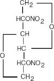 Isosorbide Dinitrate Chemical Structurre