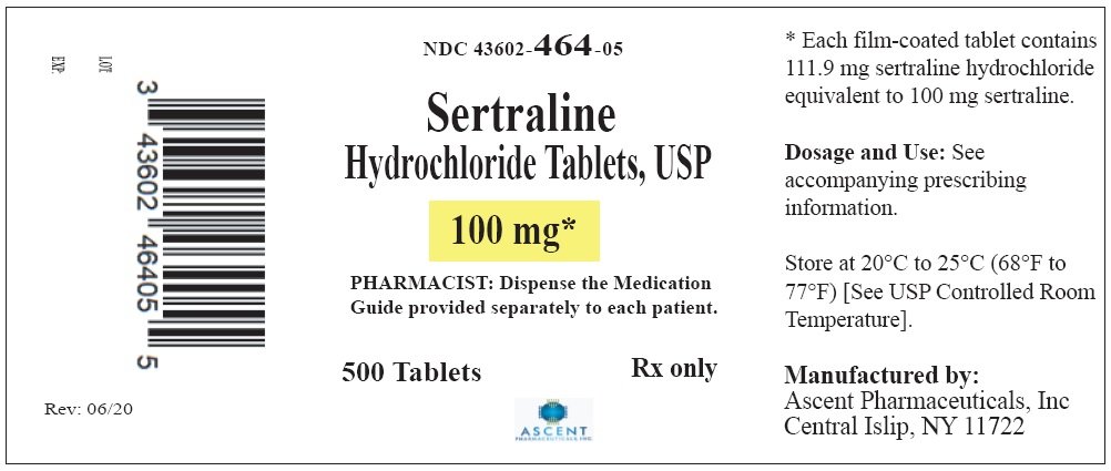 Sertraline HCl Tablets-100 mg