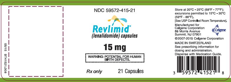 Revlimid - FDA prescribing information, side effects and uses
