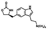 Zolmitriptan Chemical Structure