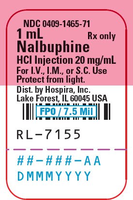 PRINCIPAL DISPLAY PANEL - 1 mL Ampule Label - 1465
