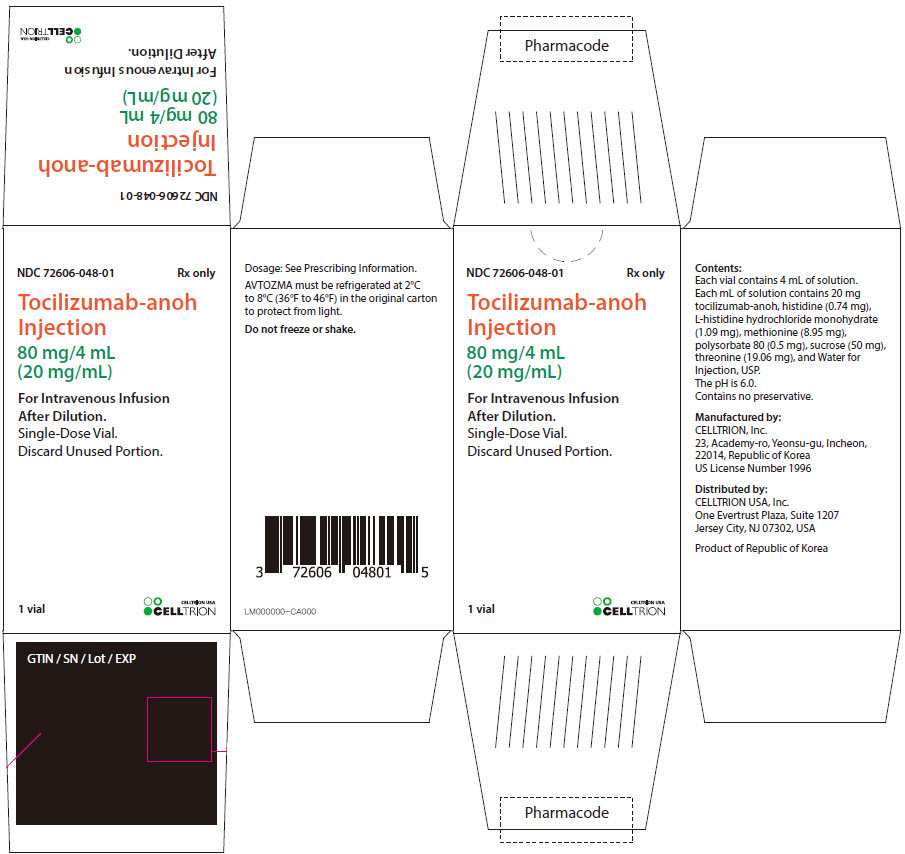 Principal Display Panel - 80 mg/4 mL Vial Carton