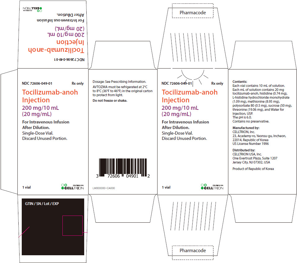 Principal Display Panel - 200 mg/10 mL Vial Carton