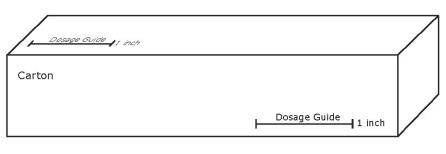 Refer to carton for accurate dosage guide.