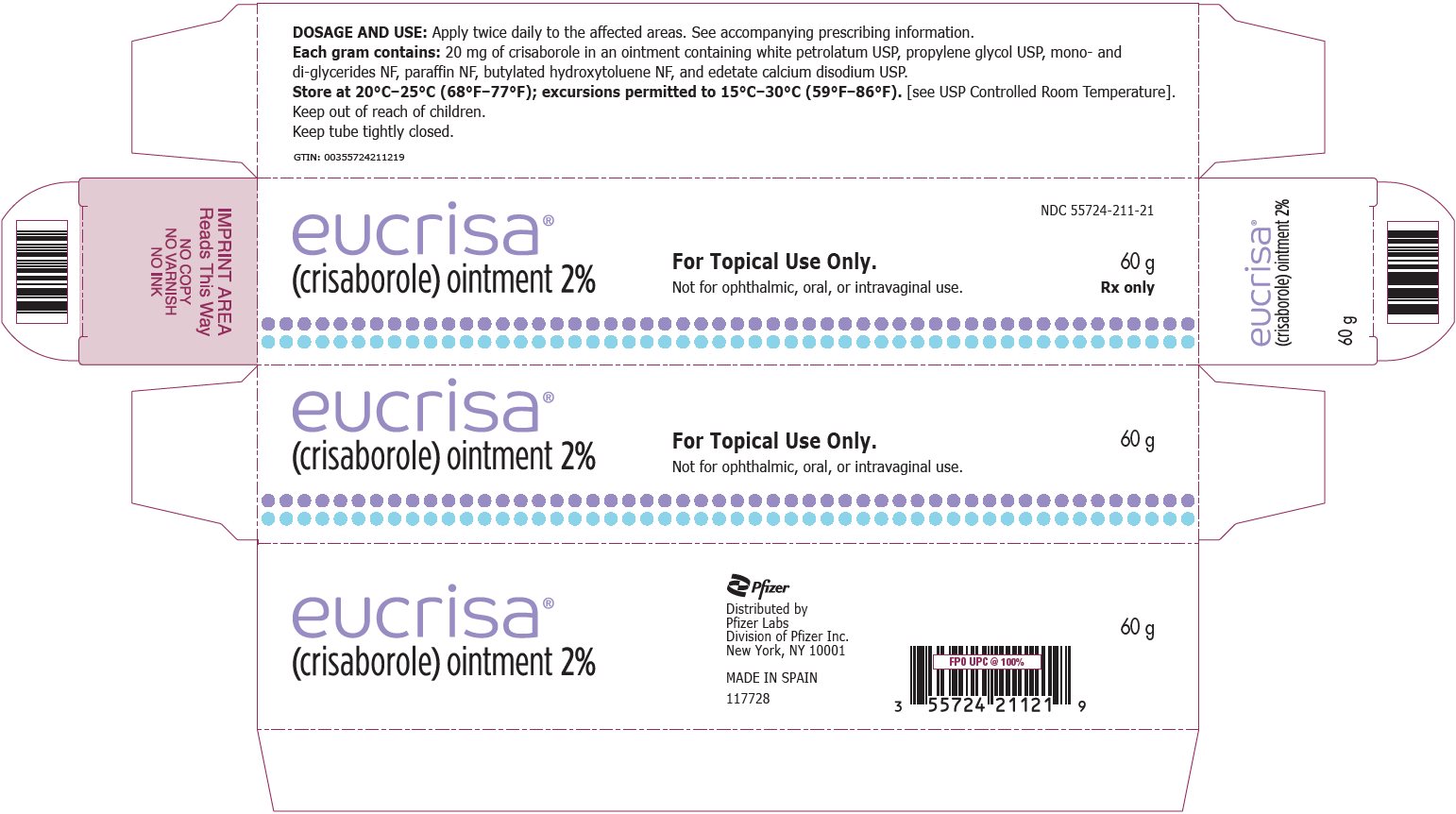 PRINCIPAL DISPLAY PANEL - 60 g Tube Carton