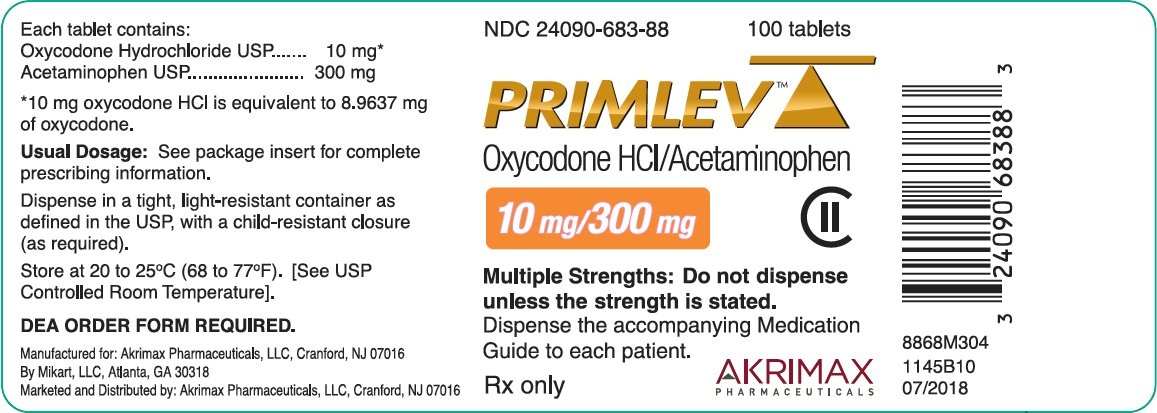 10 mg/300 mg container label