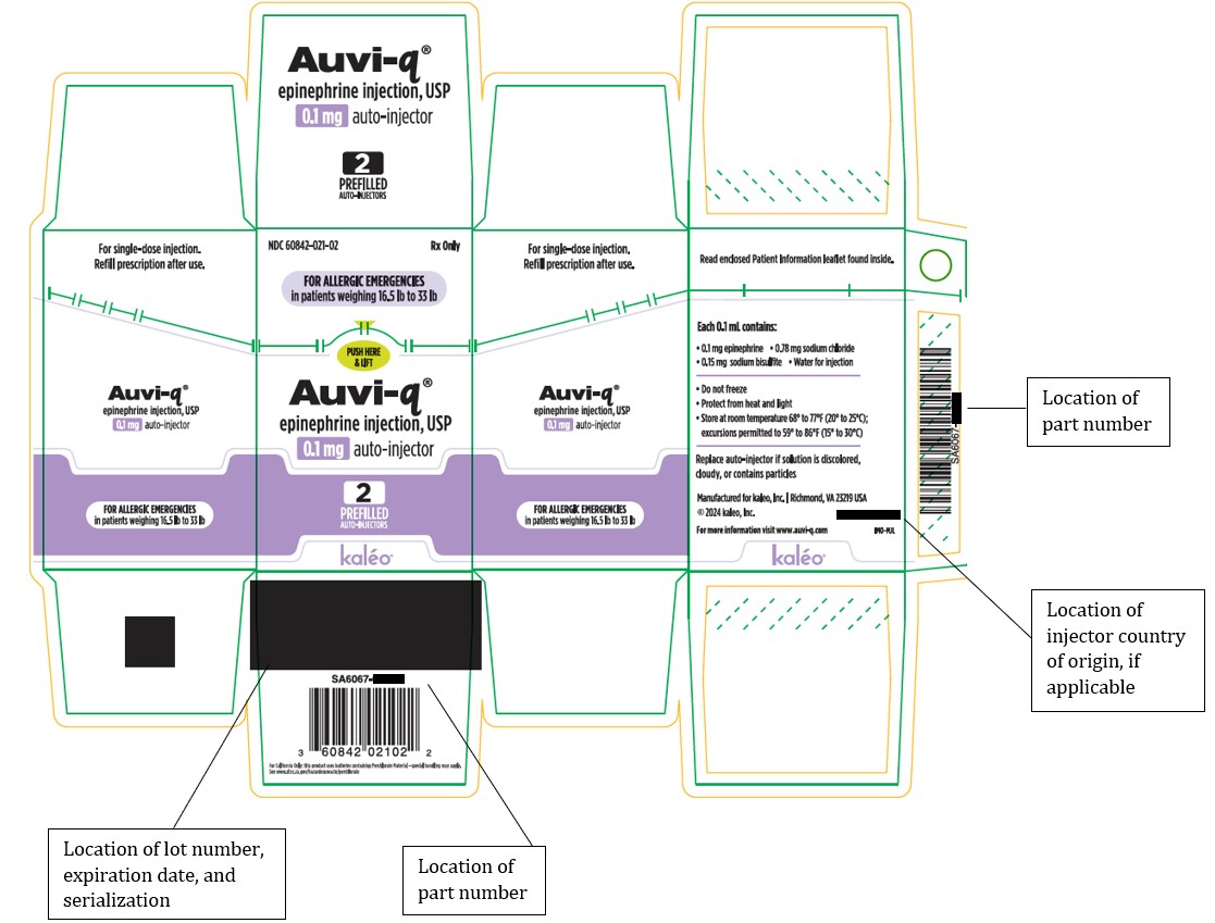 0.1 mg Carton Label