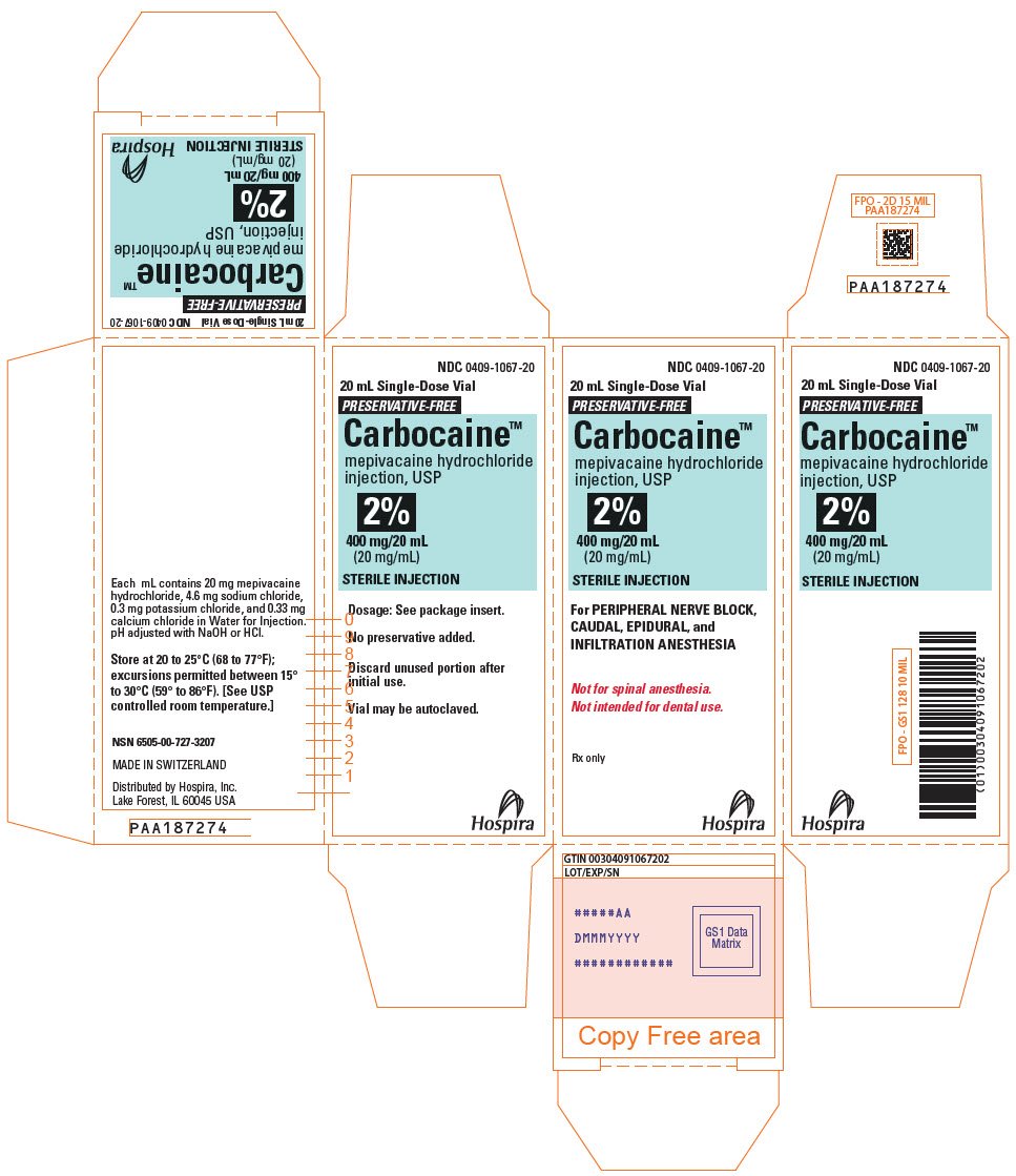 PRINCIPAL DISPLAY PANEL - 400 mg/20 mL Vial Carton