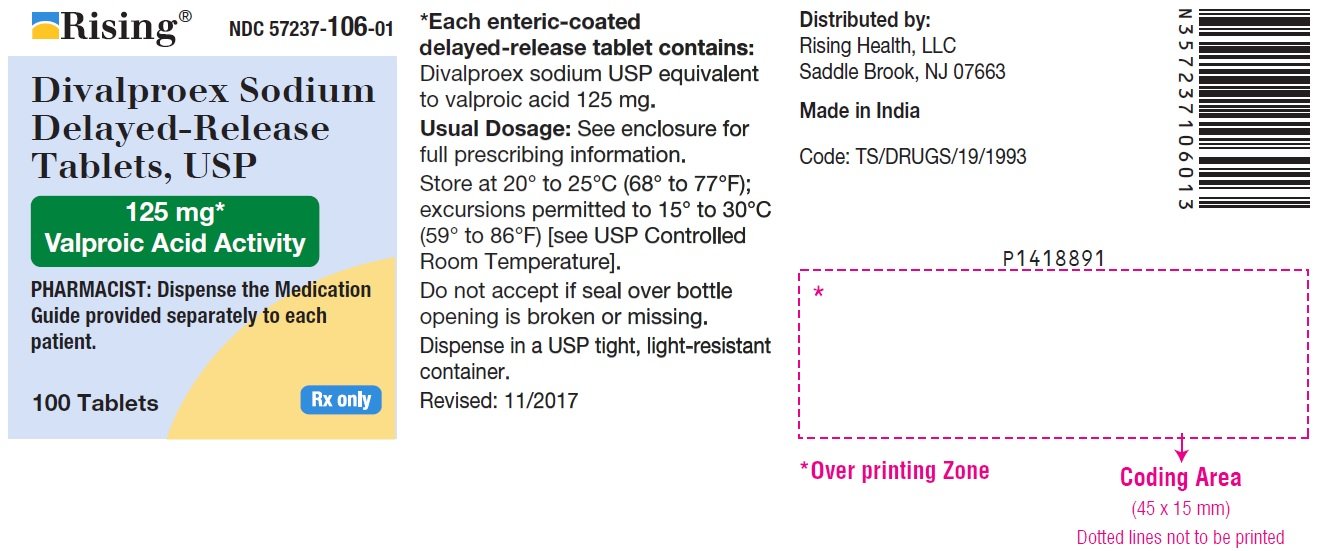 PACKAGE LABEL-PRINCIPAL DISPLAY PANEL - 125 mg (100 Tablets Bottle)