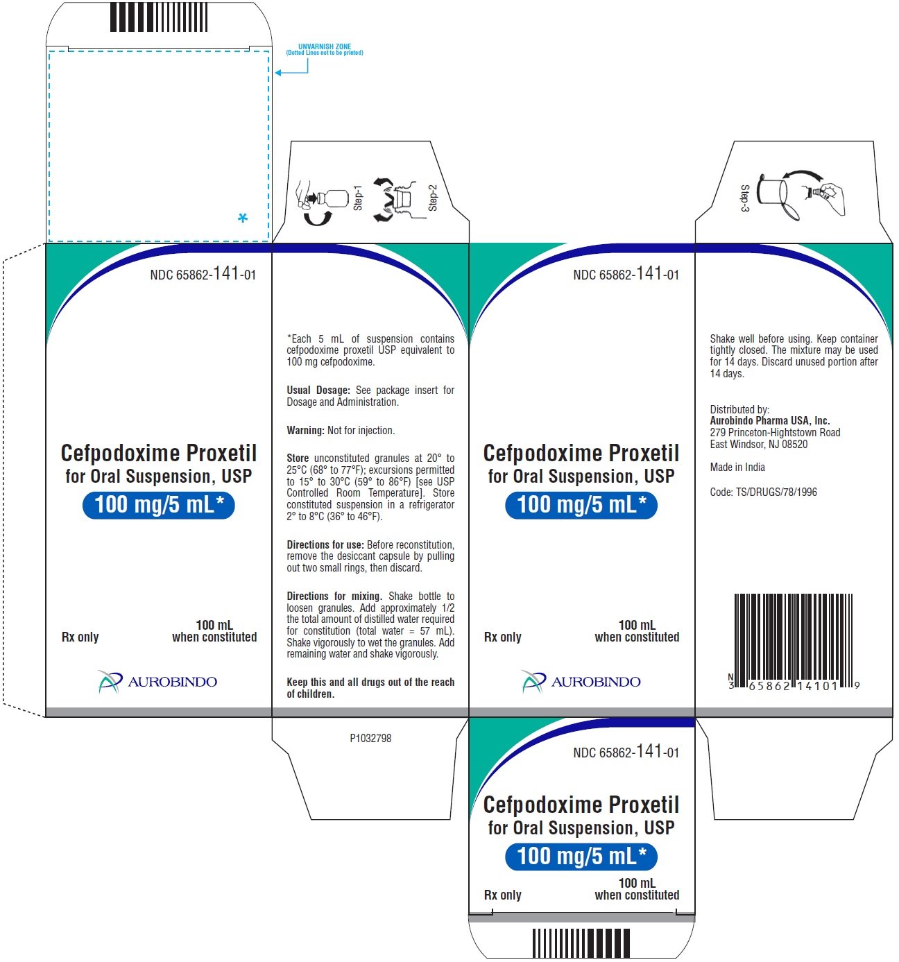 Cefpodoxime Proxetil Suspension: Package Insert 