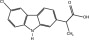 Chemical Structure of Carprofen
