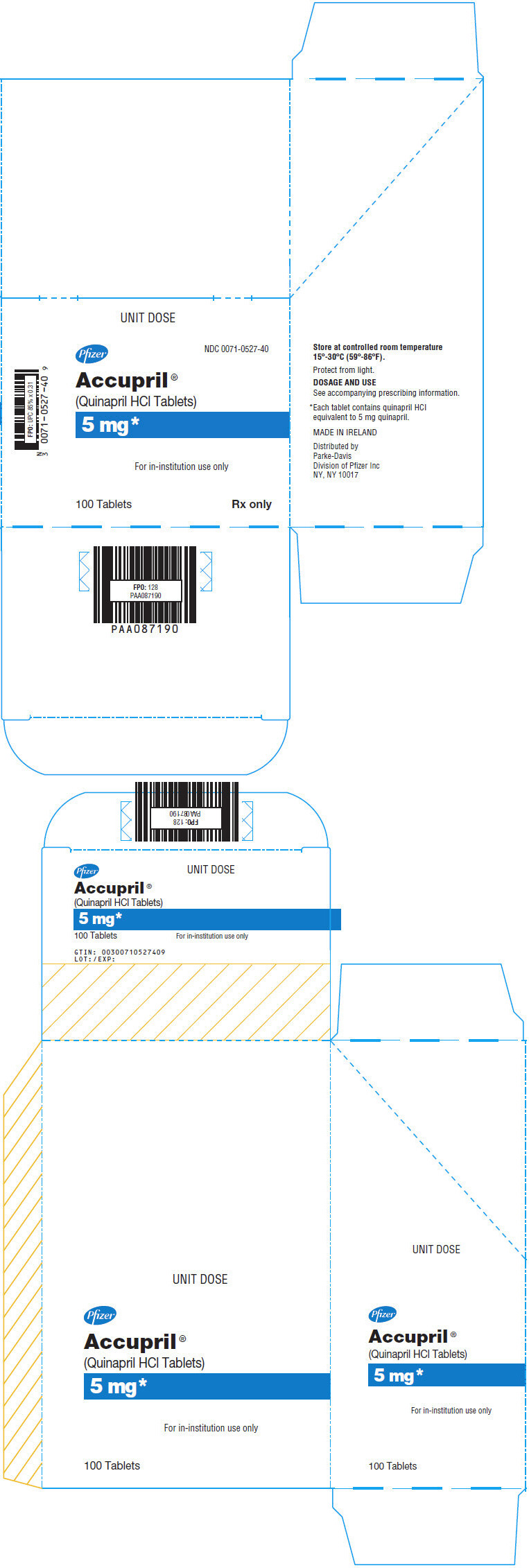 PRINCIPAL DISPLAY PANEL - 5 mg Tablet Blister Pack Carton