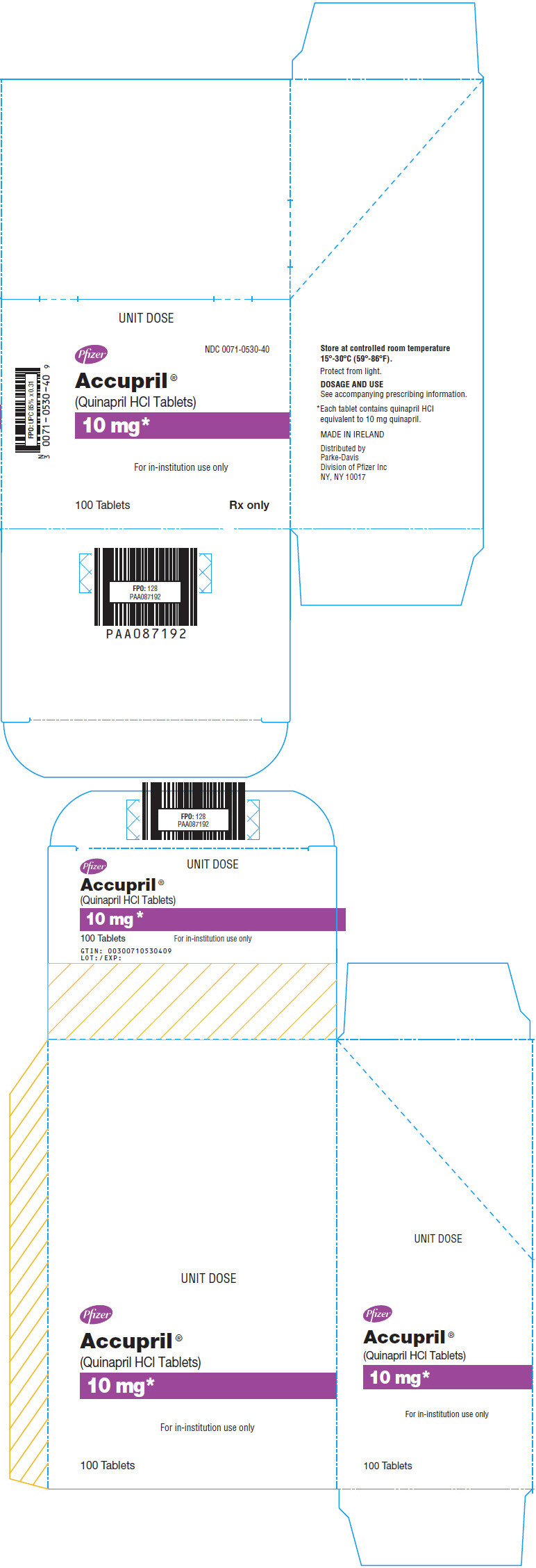 PRINCIPAL DISPLAY PANEL - 10 mg Tablet Blister Pack Carton