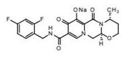 Dolutegravir chemical structure