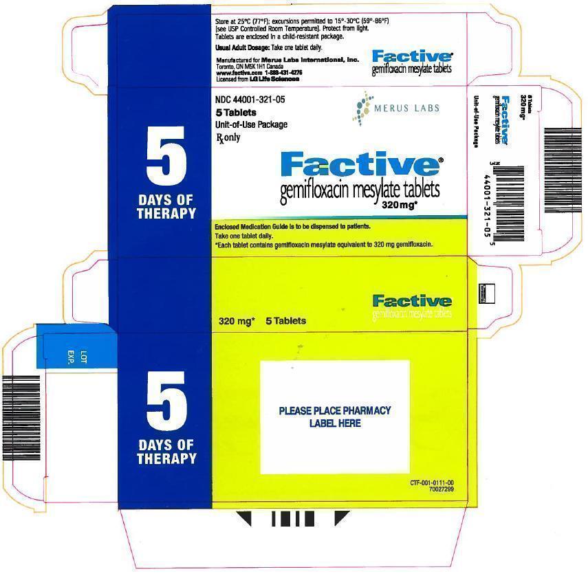 Factive 5 Tablets
