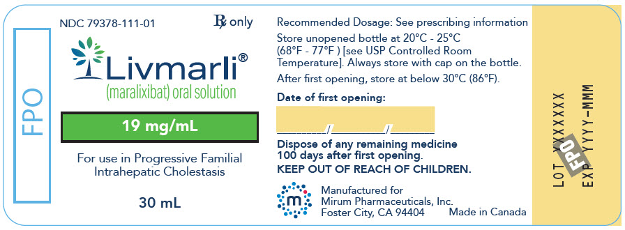PRINCIPAL DISPLAY PANEL - 19 mg/mL Bottle Label