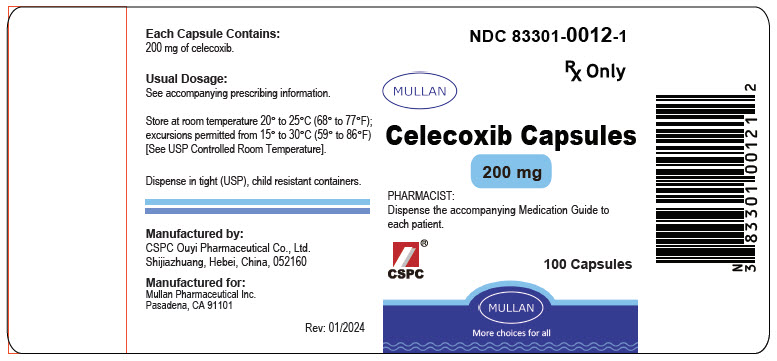 PRINCIPAL DISPLAY PANEL - 200 mg Capsule Bottle Label