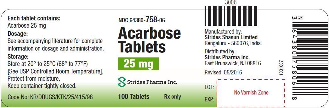 Acarbose - FDA prescribing information, side effects and uses