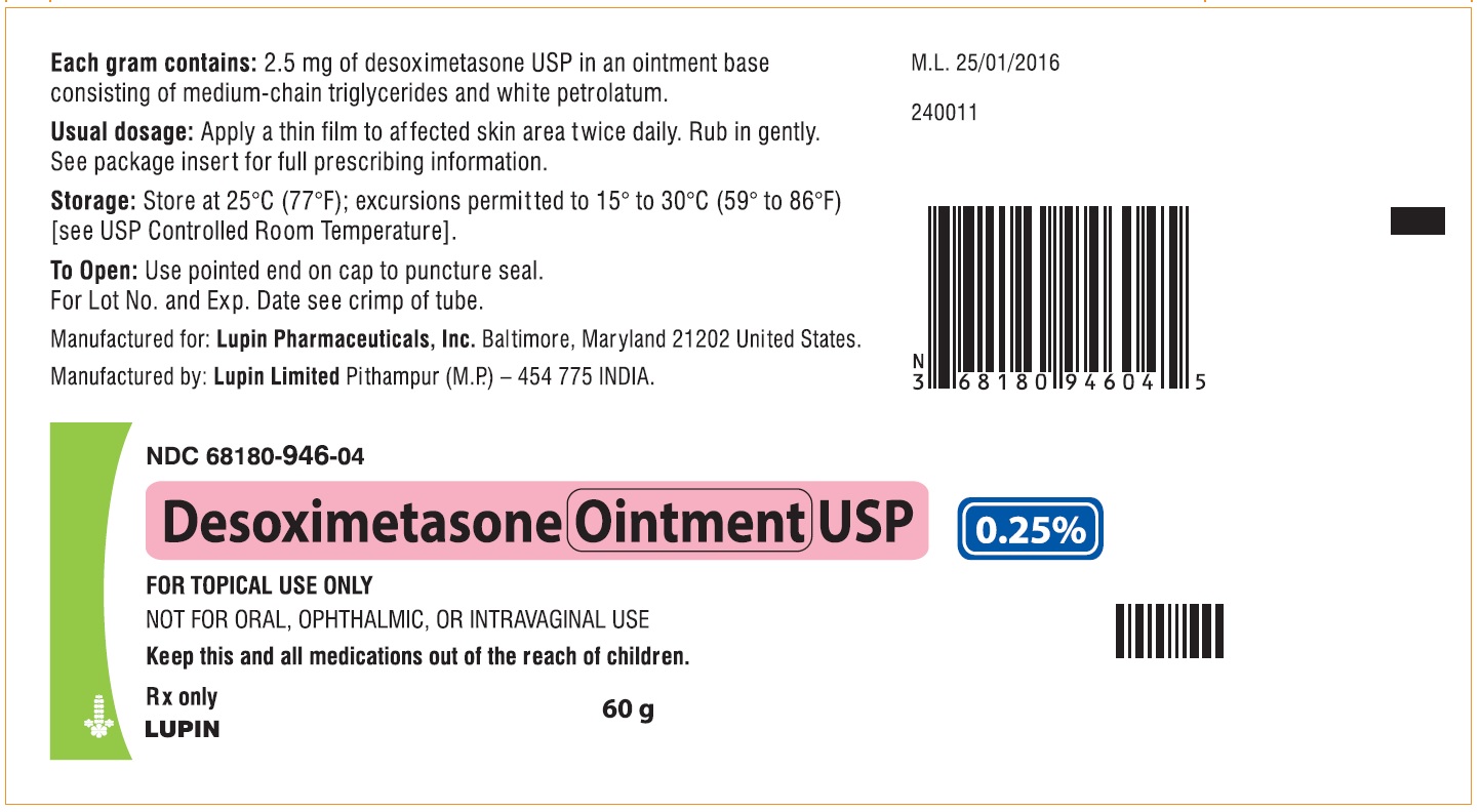 60 g Tube Label