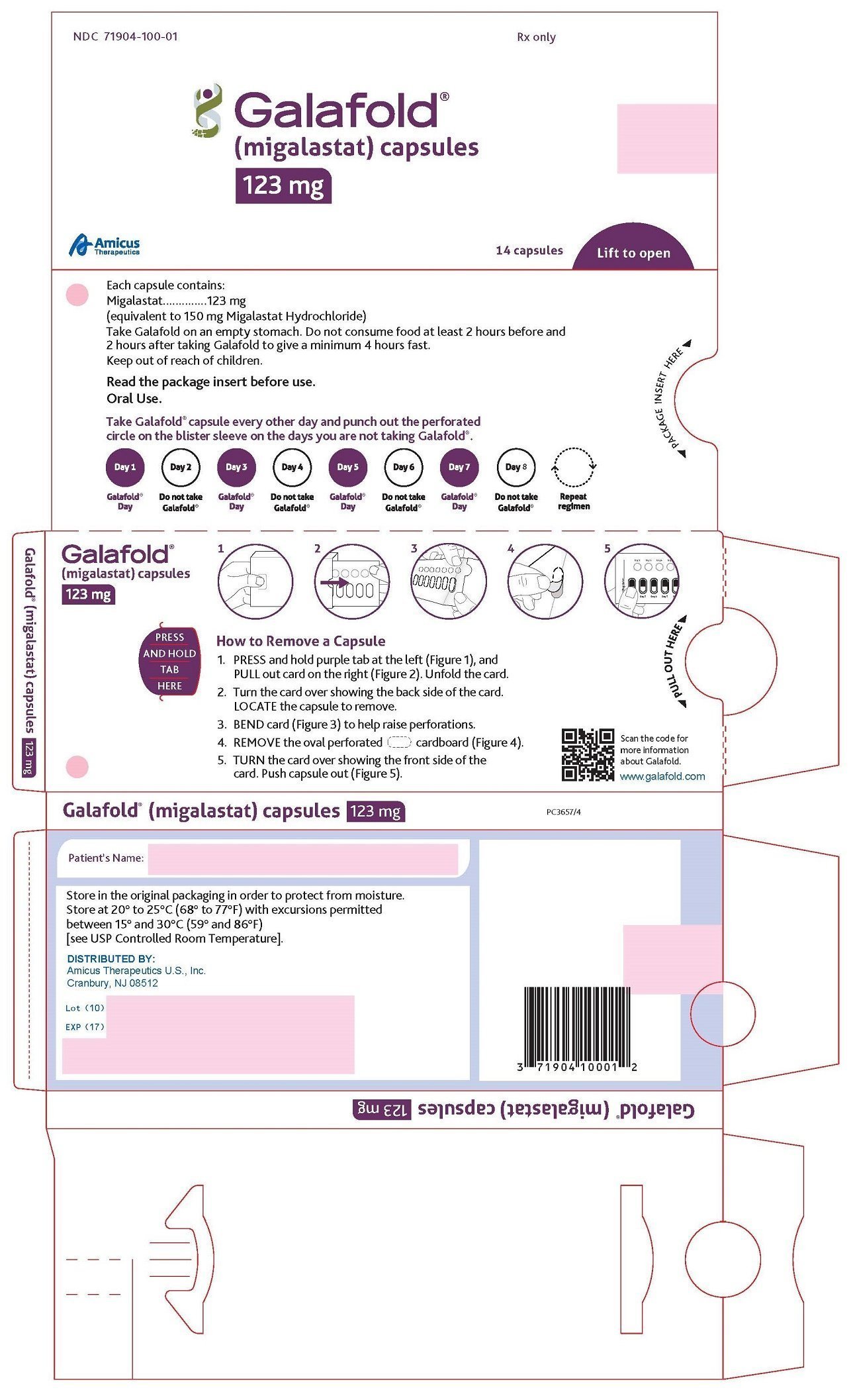 Galafold - FDA prescribing information, side effects and uses