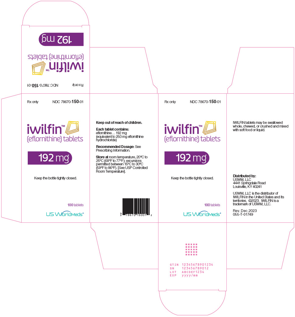 PRINCIPAL DISPLAY PANEL - 192 mg Bottle Carton