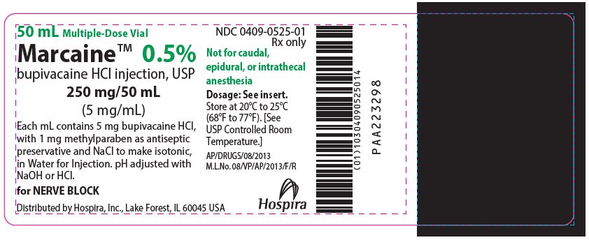 PRINCIPAL DISPLAY PANEL - 250 mg/50 mL Vial Label - 0525
