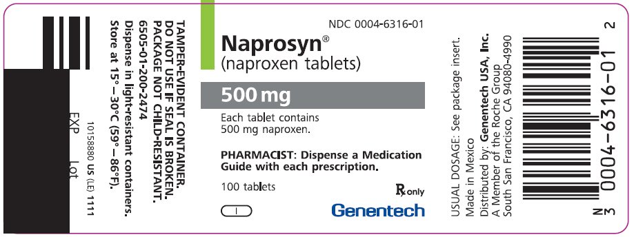 PRINCIPAL DISPLAY PANEL - 500 mg Tablet Bottle Label