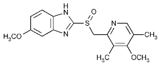 Omeprazole Structure