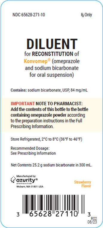 Principal Display Panel – Diluent Label