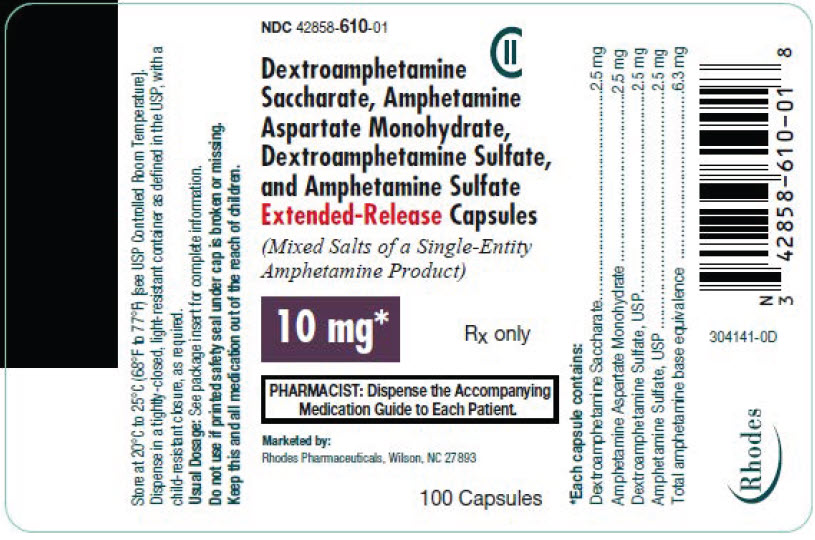 PRINCIPAL DISPLAY PANEL - 10 mg Capsule Bottle Label