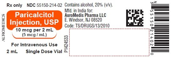 PACKAGE LABEL-PRINCIPAL DISPLAY PANEL - 10 mcg per 2 mL (5 mcg / mL) [Single Dose Vial] - Container Label