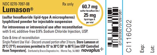 Lumason Vial Label