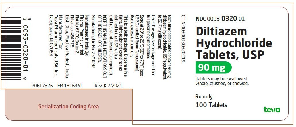 Label 90 mg, 100