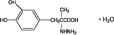 Image of Carbidopa Chemical Structure