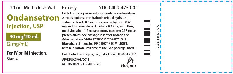 PRINCIPAL DISPLAY PANEL - 20 mL Vial Label