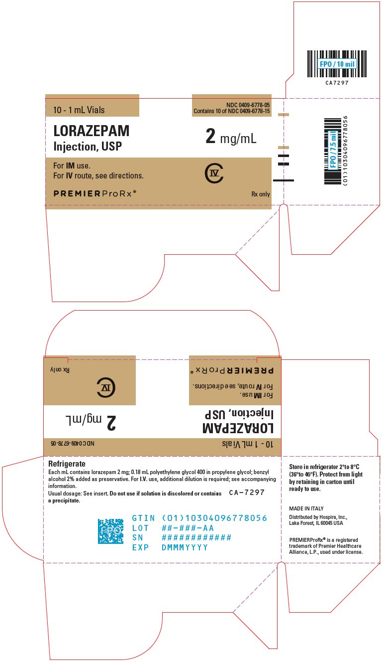injection safety sheets lorazepam data