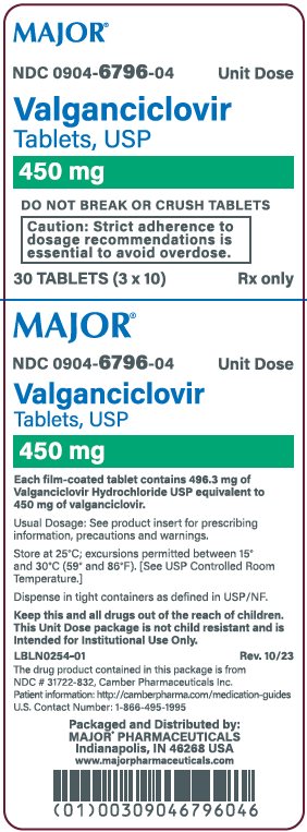 450mg carton label