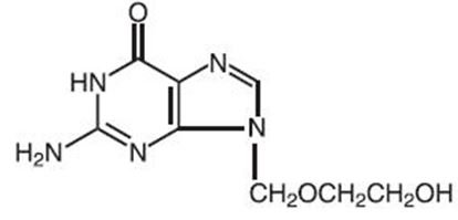 Acyclovir chemical structure