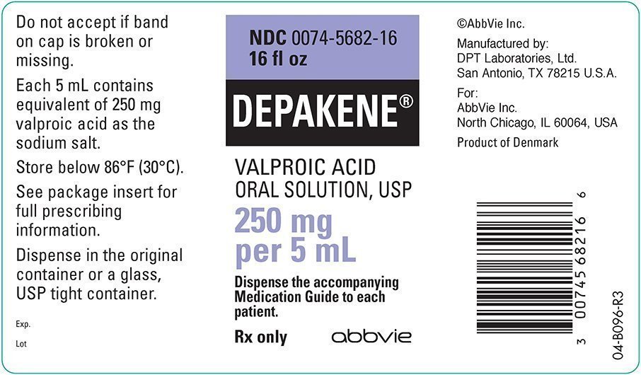 depakene oral solution 250mg/5ml