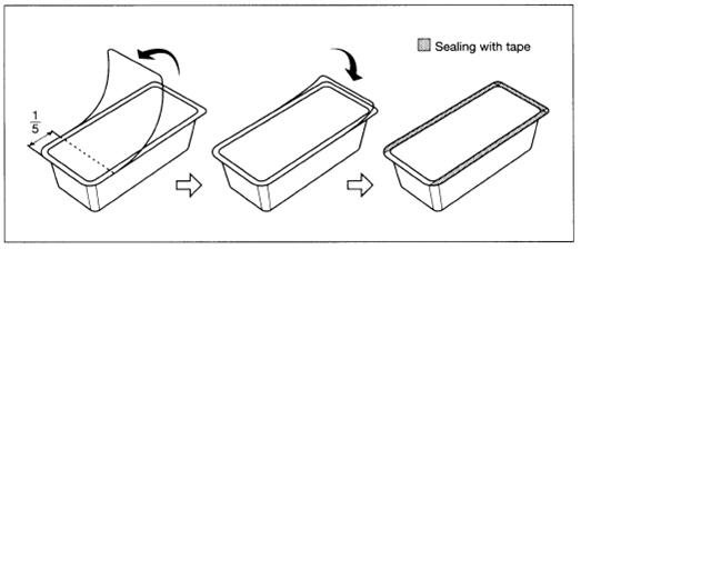 Image of Figure Sealing with tape