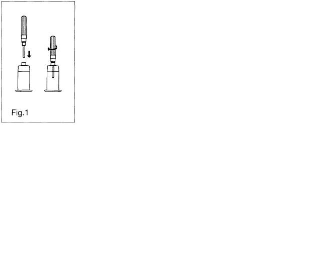 Image of Fig. 1 (attach luer adapter to tube holder)