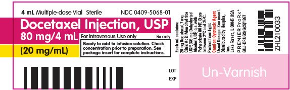 PRINCIPAL DISPLAY PANEL - 4 mL Vial Label