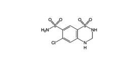 HCTZ structure