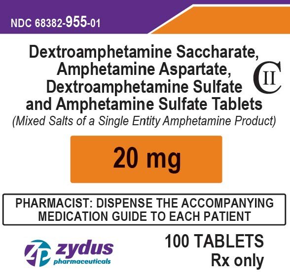 Dextroamphetamine Saccharate, Amphetamine Aspartate, Dextroamphetamine Sulfate, Amphetamine