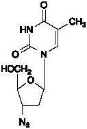 zidovudine structural formula