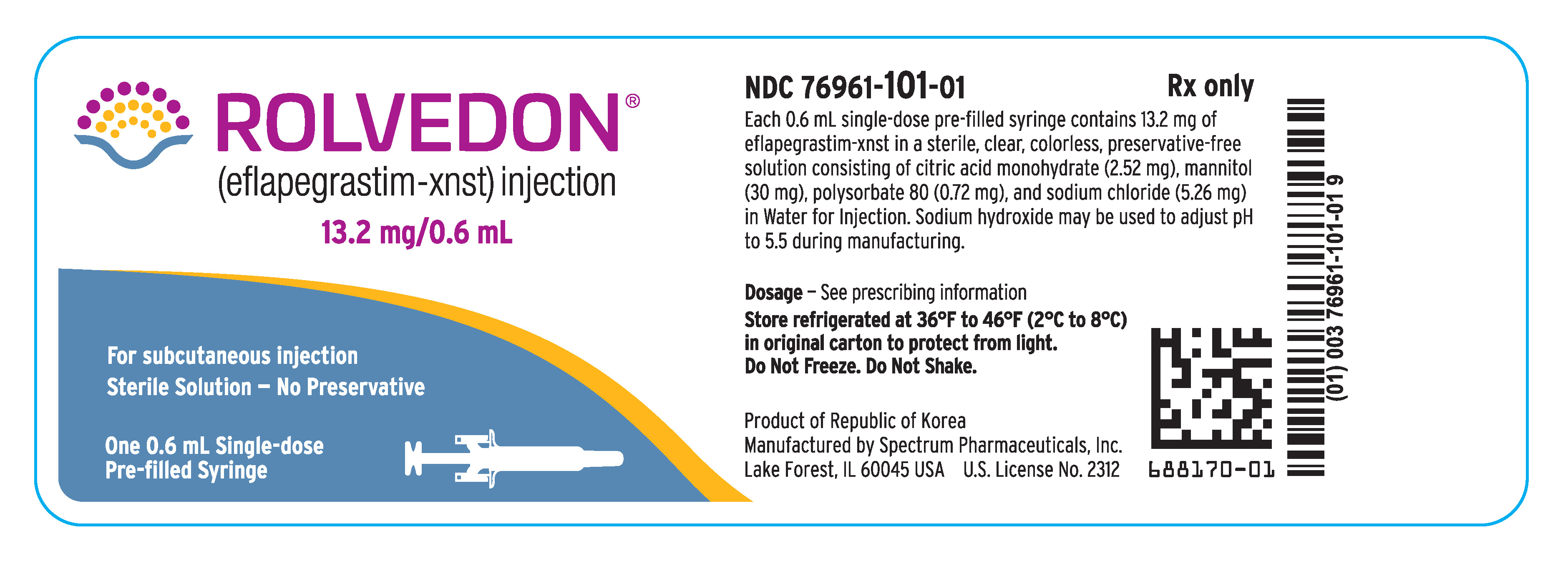 Blister Tray Label