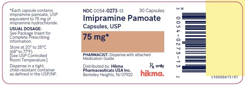 75 mg Bottle Label