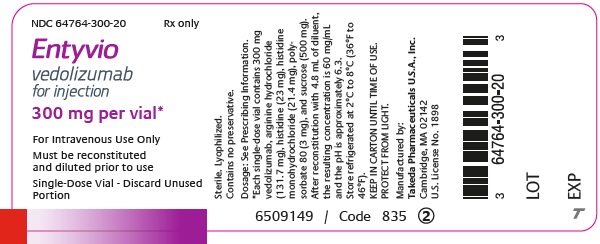 Principal Display Panel - 300 mg Vial Label